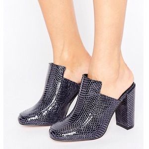 🆕 ASOS Pie mules shoes